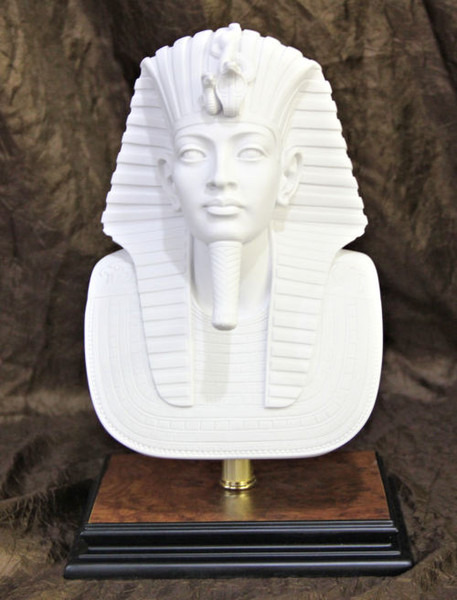 Mask of Tutankhamun Marble Bust Statue High Quality Sculpture